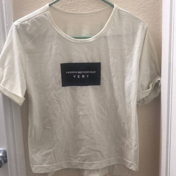 White Tee - Picture 1 of 2